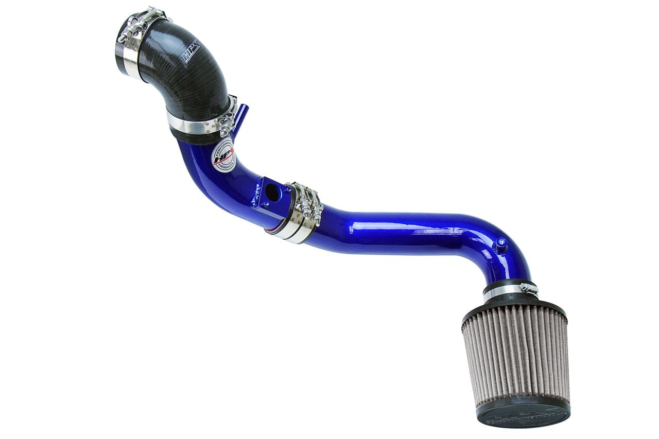 HPS Performance Cold Air Intake Kit 2006-2011 Honda Civic Si 2.0L, Blue