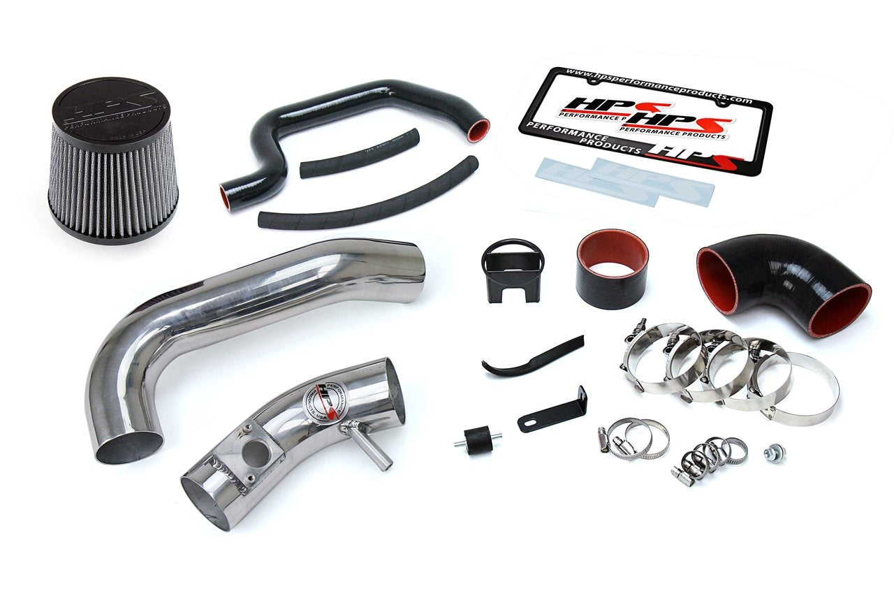 HPS Performance Cold Air Intake Kit 2006-2011 Honda Civic Si 2.0L, Polish