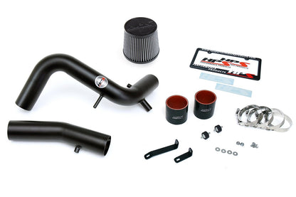 HPS Cold Air Intake Kit 2013-2017 Hyundai Veloster 1.6L Turbo, Converts to Shortram, Black
