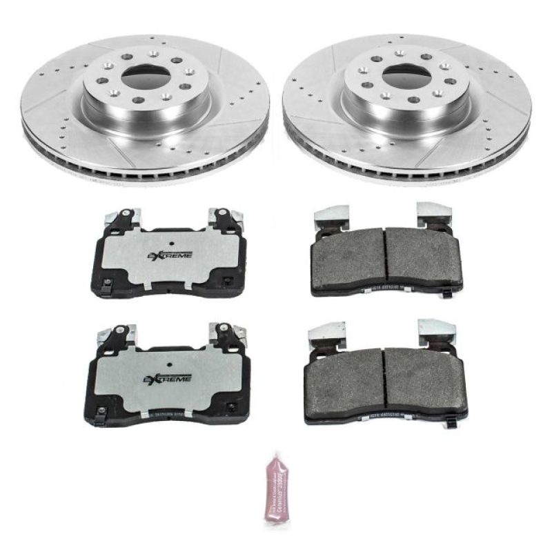 PowerStop PSB Z26 Street Warrior Kit Brakes, Rotors & Pads Brake Kits - Performance D&S main image