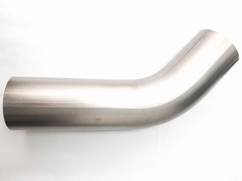 Ticon Industries 2.50in Diameter 45 Degree 1.2mm WT 3.75in CLR 3in Leg/3in Leg Titanium Mandrel Bend 101-06324-1000 Main Image