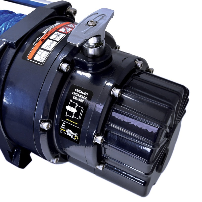Superwinch 18000 LBS 12 VDC 1/2in x 80ft Synthetic Rope Talon 18SR Winch 1618201