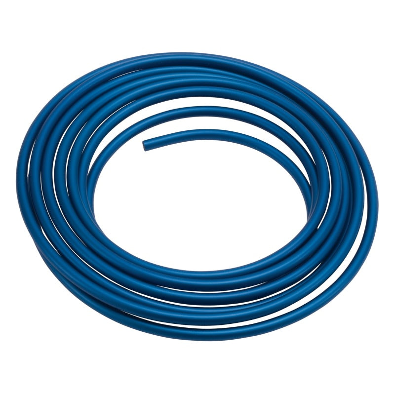 Russell 3/8 Inch Aluminum Fuel Line (Blue Finish)