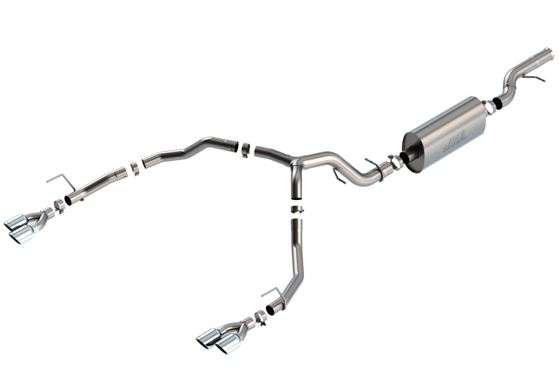 Borla BOR Cat Back Touring Exhaust, Mufflers & Tips Catback main image