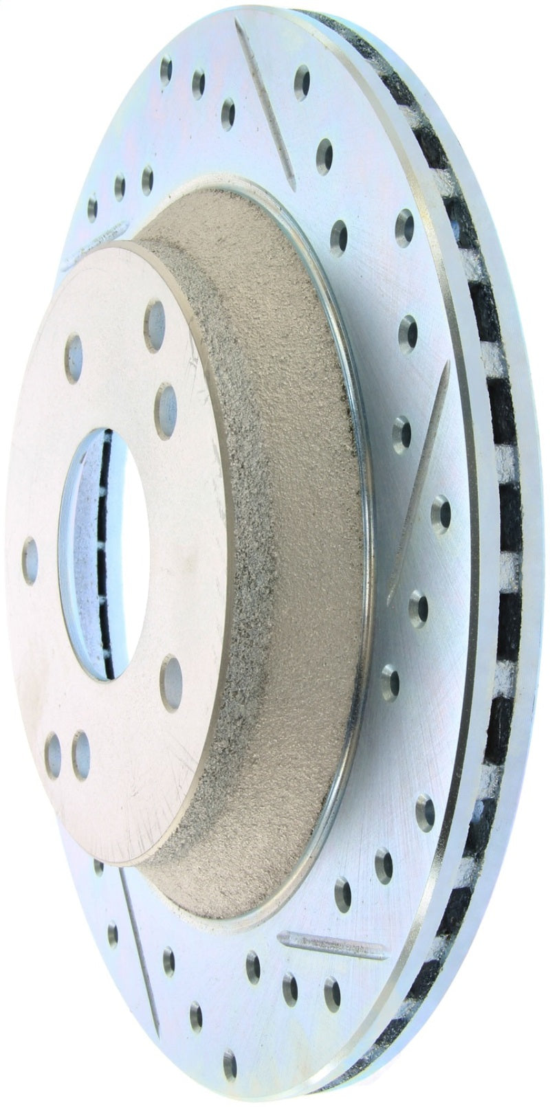 StopTech Select Sport 89-95 Chevrolet Corvette Slotted and Drilled Left Rear Rotor 227.62041L