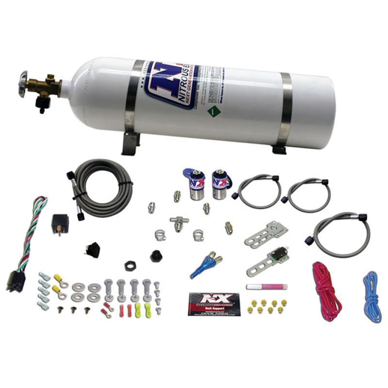 Nitrous Express Sub C Nitrous Kit (25-35-50HP) w/15lb Bottle 20916-15 Main Image