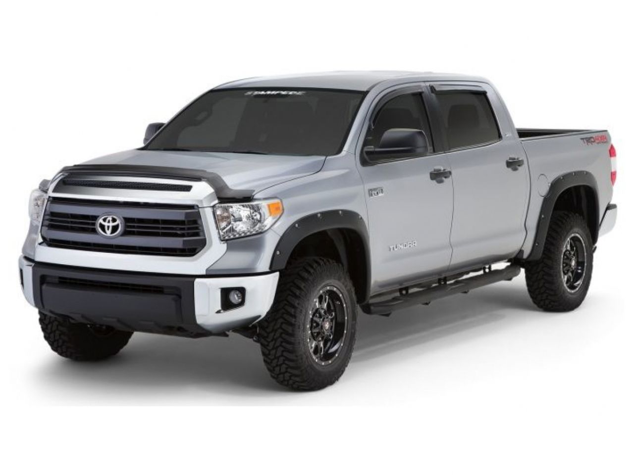 Stampede Black Ruff Riderz Smooth Finish 4-Piece Fender Flare