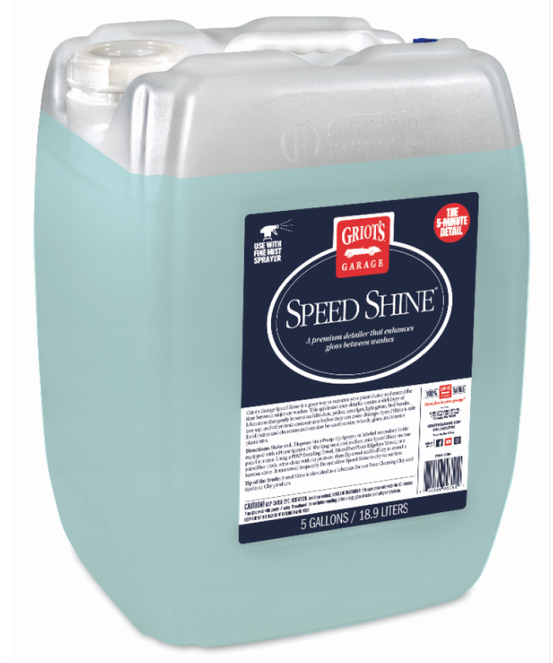 Griots Garage Speed Shine - 5 Gallons (Minimum Order Qty of 2) 55104