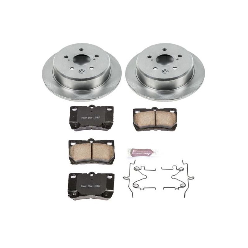 PowerStop PSB Autospecialty Kit Brakes, Rotors & Pads Brake Kits - OE main image