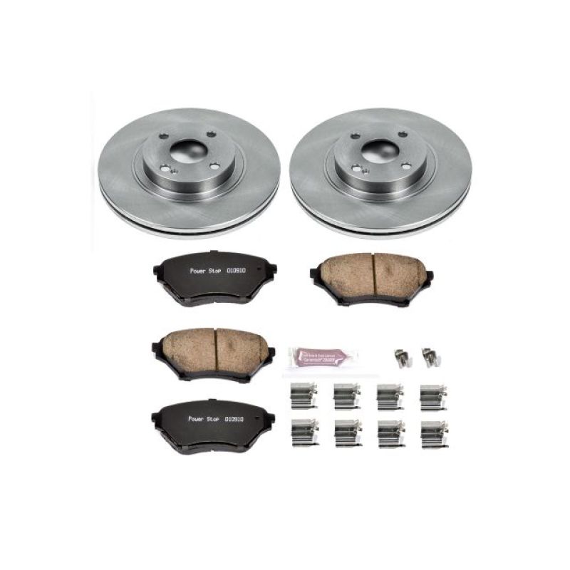 PowerStop PSB Autospecialty Kit Brakes, Rotors & Pads Brake Kits - OE main image