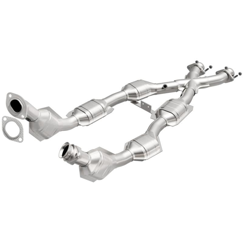 MagnaFlow Conv DF '96-'98 Mustang 4.6L 6-Cats 93348 Main Image