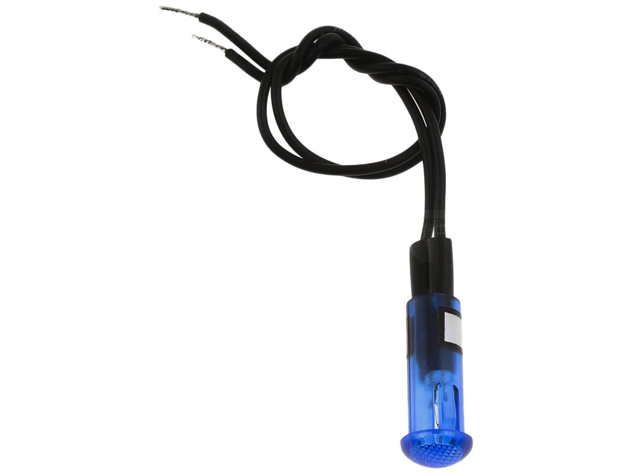 Dorman Conduct-Tite Blue Round Mini Bezel-Free Warning Light for Interior Applications 84911