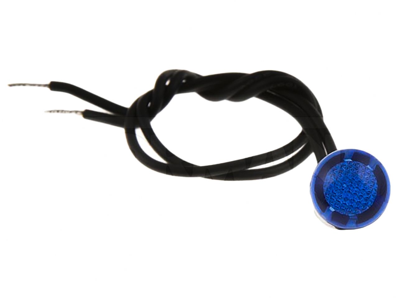 Dorman Conduct-Tite Blue Round Mini Bezel-Free Warning Light for Interior Applications 84911