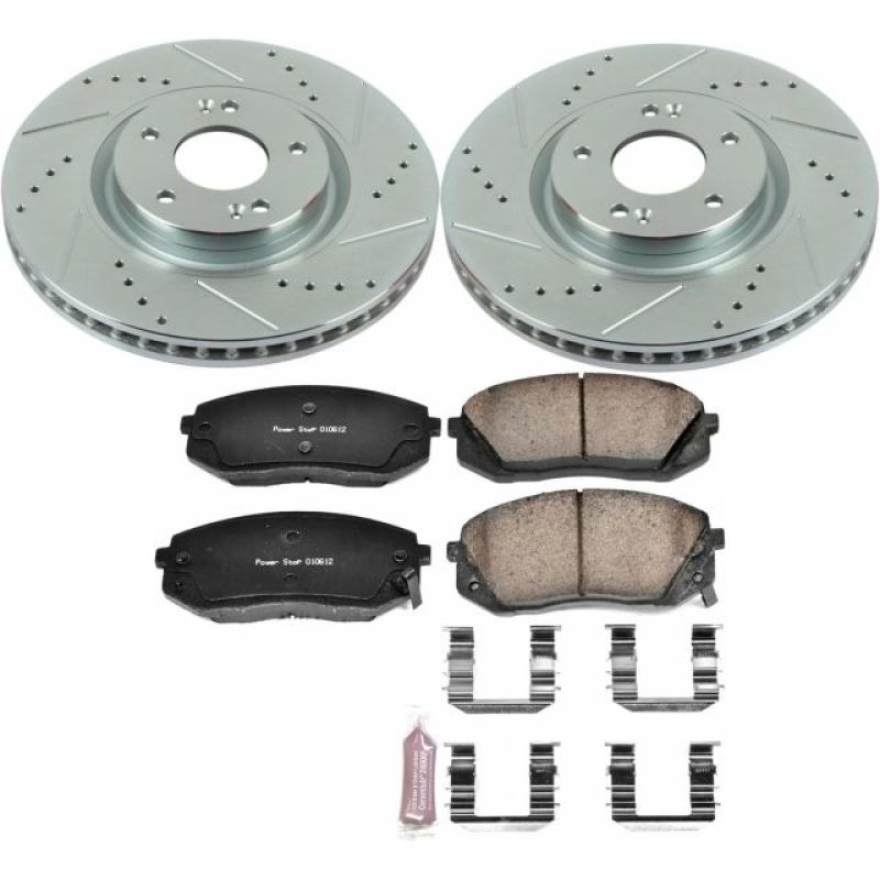 PowerStop PSB Z23 Evolution Kit Brakes, Rotors & Pads Brake Kits - Performance D&S main image