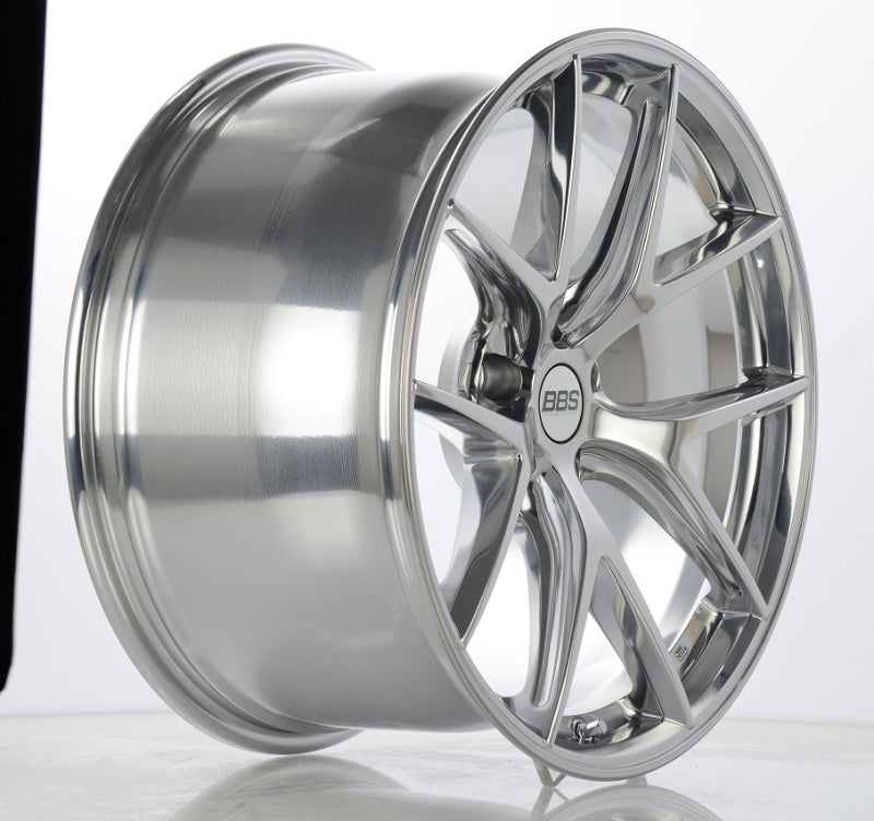 BBS CI-R 20x11.5 5x120 ET52 Ceramic Polished Rim Protector Wheel -82mm PFS/Clip Required CI0801CP