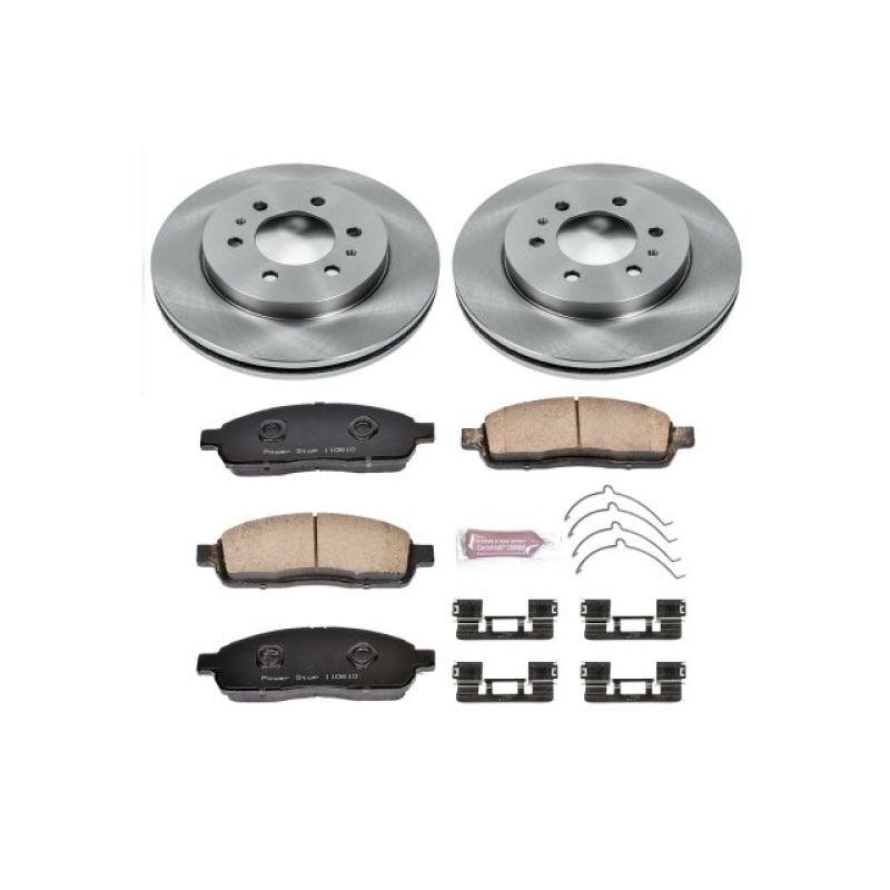 PowerStop PSB Autospecialty Kit Brakes, Rotors & Pads Brake Kits - OE main image