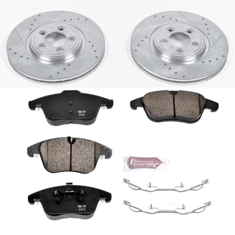 PowerStop PSB Z23 Evolution Kit Brakes, Rotors & Pads Brake Kits - Performance D&S main image