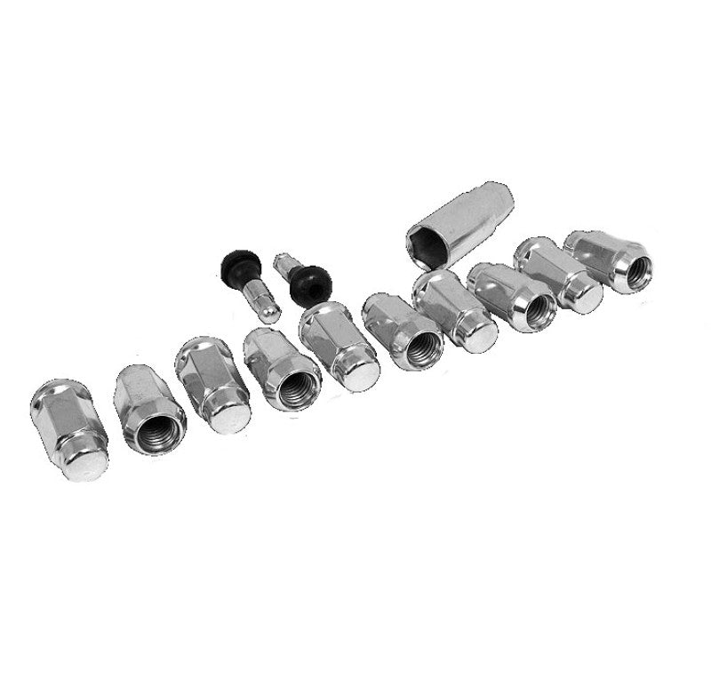 Race Star 14mmx1.50 Acorn Closed End Deluxe Lug Kit - 10 PK 602-2428-10