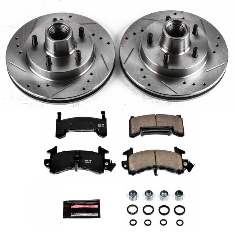 PowerStop PSB Z23 Evolution Kit Brakes, Rotors & Pads Brake Kits - Performance D&S main image