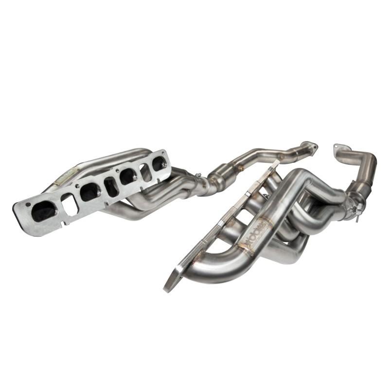 Kooks 12+ Jeep Grand Cherokee 6.4L 1-7/8in x 3in SS Longtube Headers w/Green Catted Connection Pipes 3410H431 Main Image