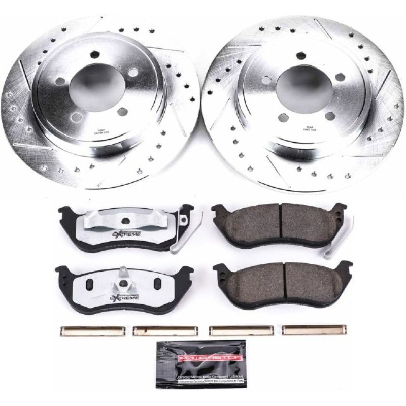 PowerStop PSB Z36 Truck & Tow Kit Brakes, Rotors & Pads Brake Kits - Performance D&S main image