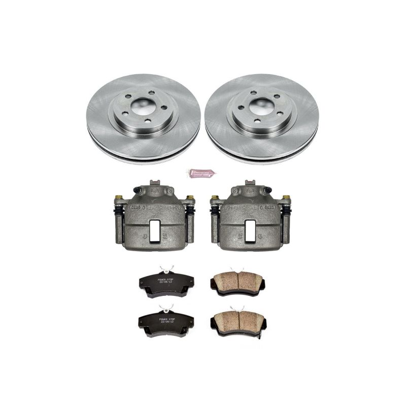 PowerStop PSB Autospecialty Kit w/Cals Brakes, Rotors & Pads Brake Kits - OE main image