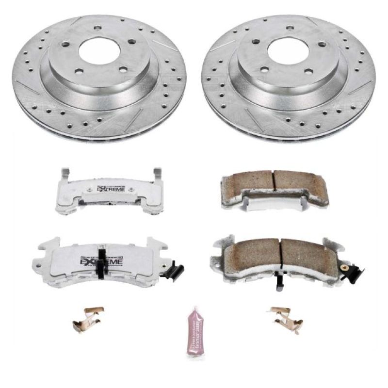 PowerStop PSB Z26 Street Warrior Kit Brakes, Rotors & Pads Brake Kits - Performance D&S main image