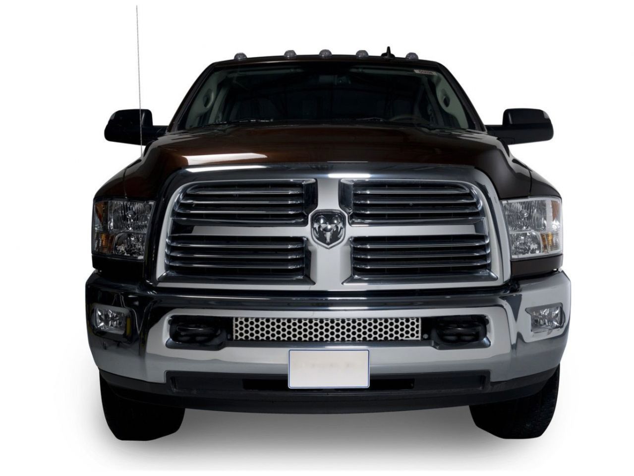 Putco 2011-2017, Dodge Ram HD - Stainless Steel - Punch Style Bumper Grille