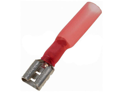 Dorman Conduct-Tite 22-18 Gauge Female Quick Waterproof Disconnect Terminals Red Pack of 10 85254