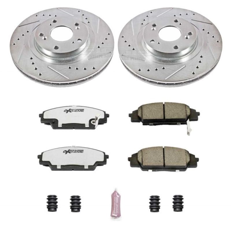 PowerStop PSB Z26 Street Warrior Kit Brakes, Rotors & Pads Brake Kits - Performance D&S main image