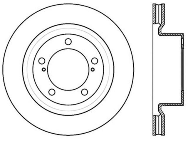 StopTech Premium Cryostop Rotor; Front