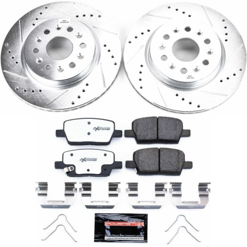 PowerStop PSB Z26 Street Warrior Kit Brakes, Rotors & Pads Brake Kits - Performance D&S main image