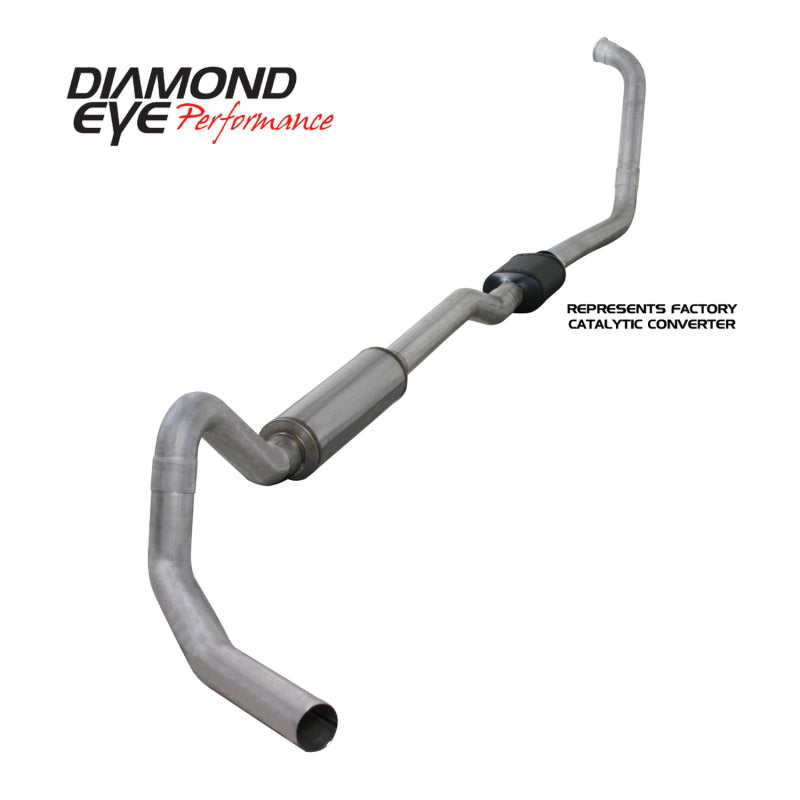 Diamond Eye Performance DEP Turbo Back Exhaust Kit AL Exhaust, Mufflers & Tips Turbo Back main image