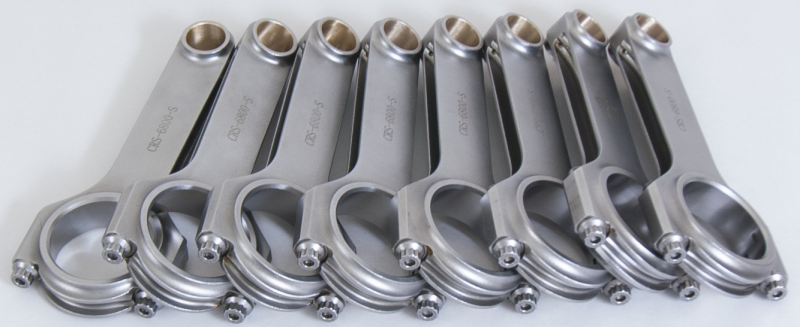 Eagle Chevy Big Block Standard Forged 4340 H-Beam Connecting Rods with ARP2000 Bolts CRS68003D2000 Main Image