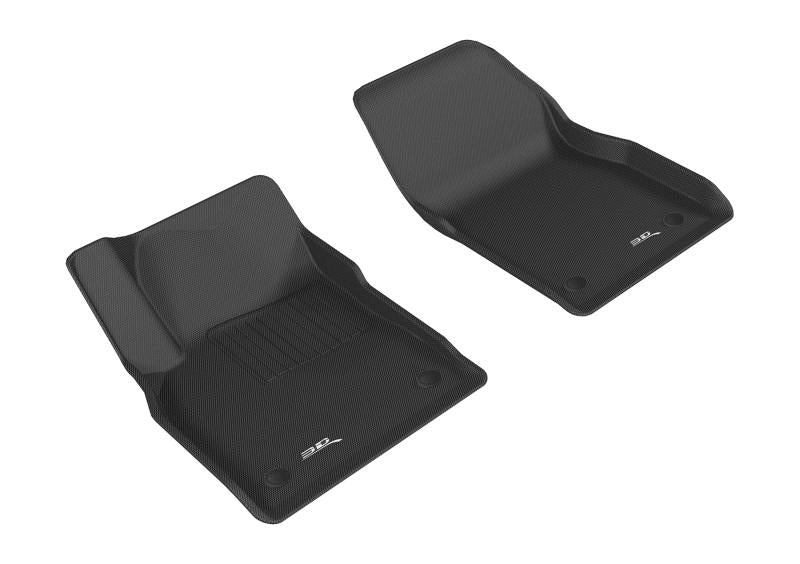 3D MAXpider 2016-2019 Buick Cascada Kagu 1st Row Floormat - Black L1BC03211509 Main Image