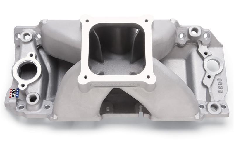 Edelbrock Manifold BB Chevy Short Deck Super Victor II (565) CNC Port-Matched for 60409 CNC Heads 28962 Main Image