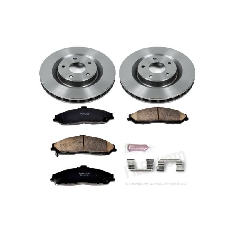 PowerStop PSB Autospecialty Kit Brakes, Rotors & Pads Brake Kits - OE main image