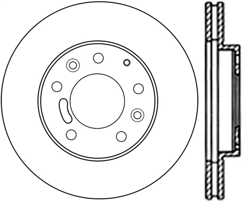 Stoptech ST Performance Brake Rotors Brakes, Rotors & Pads Brake Rotors - Drilled main image