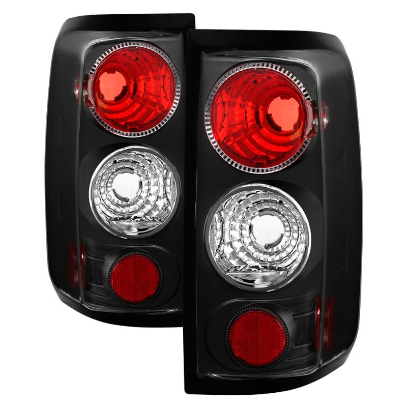 Spyder Ford F150 side 04-08 (Not Fit Heritage & SVT)Euro Tail Lights Blk ALT-YD-FF15004-BK 5003195 Main Image