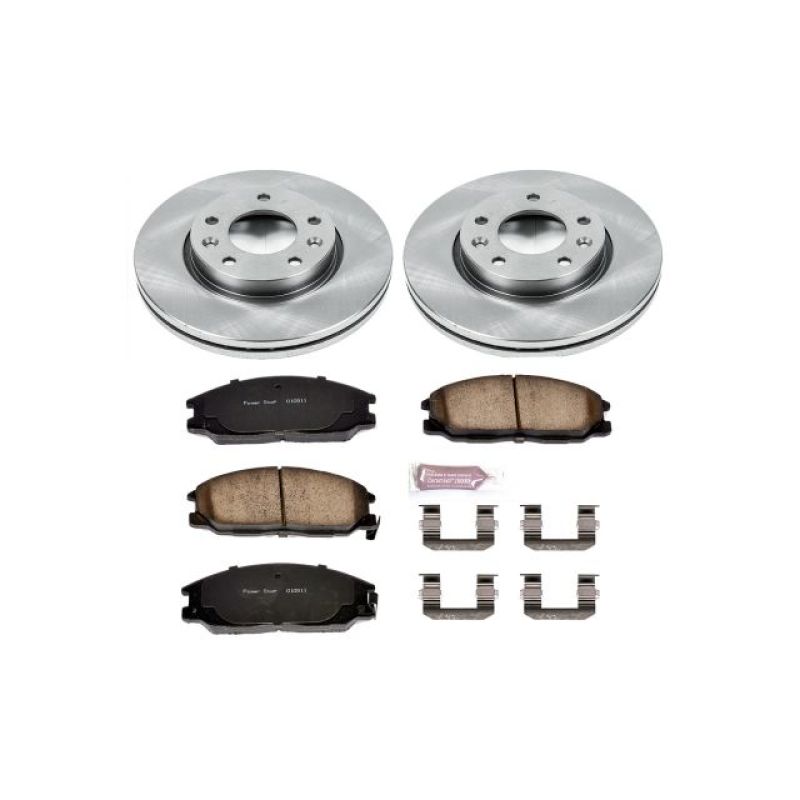 PowerStop PSB Autospecialty Kit Brakes, Rotors & Pads Brake Kits - OE main image