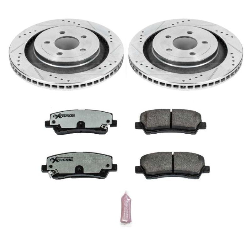 PowerStop PSB Z26 Street Warrior Kit Brakes, Rotors & Pads Brake Kits - Performance D&S main image