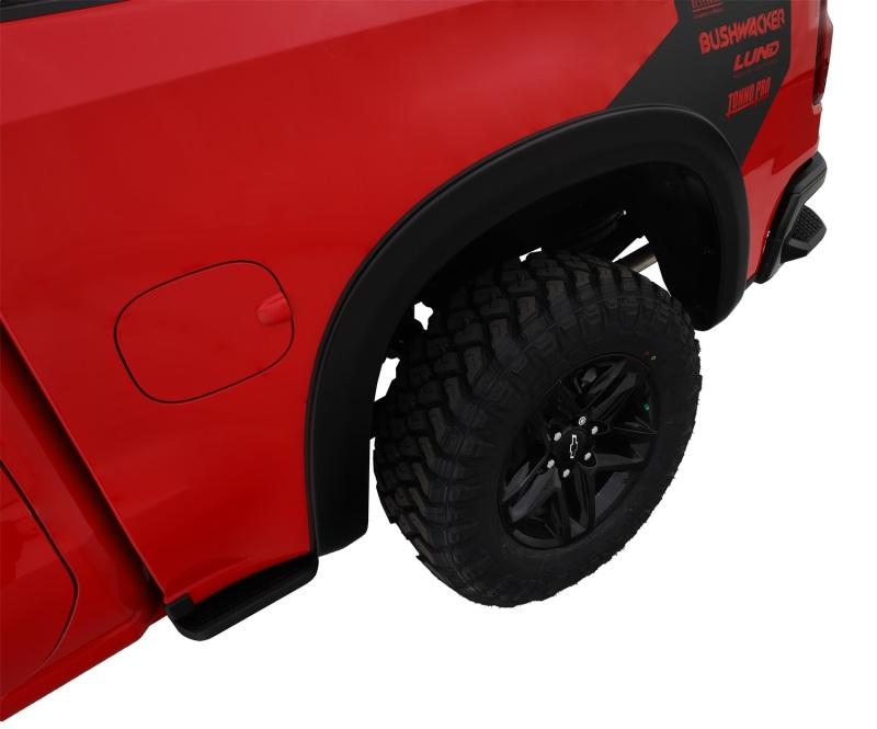 Bushwacker 19 Chevrolet Silverado 1500 OE-Style 4PC Fender Flares Black Smooth 40930-02 Main Image