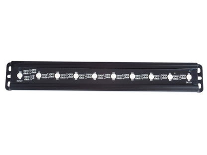 Anzo Universal 12in Slimline LED Light Bar (Green)