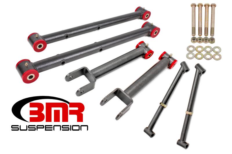 BMR 64-67 A-Body Non-Adj. Rear Suspension Kit - Black Hammertone RSK007H Main Image