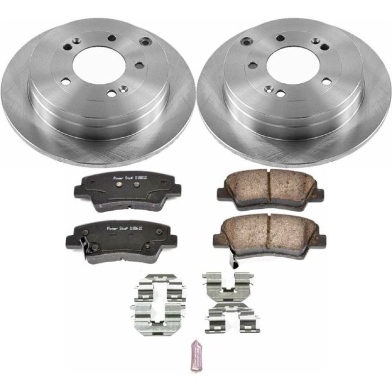 PowerStop PSB Autospecialty Kit Brakes, Rotors & Pads Brake Kits - OE main image