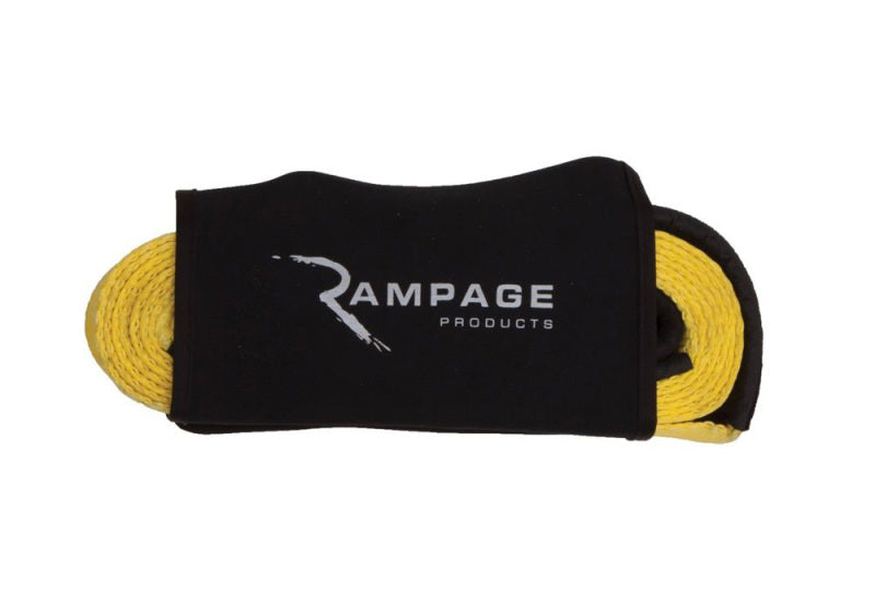 Rampage 1955-2019 Universal Recovery Trail Strap 2ftX 20ft - Yellow 86685