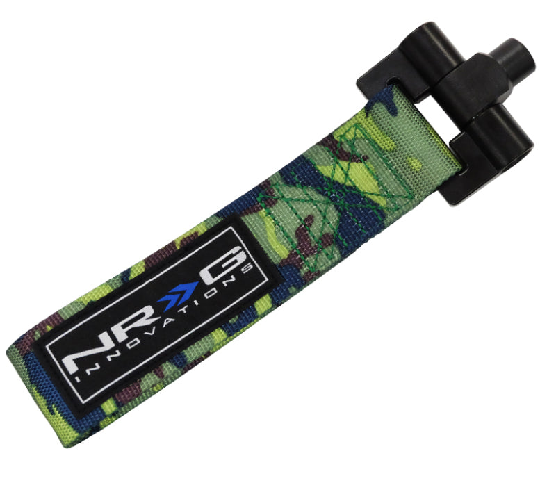 NRG Bolt-In Tow Strap Camo- Subaru WRX / STI 02-07 (5000lb. Limit) TOW-207CM1