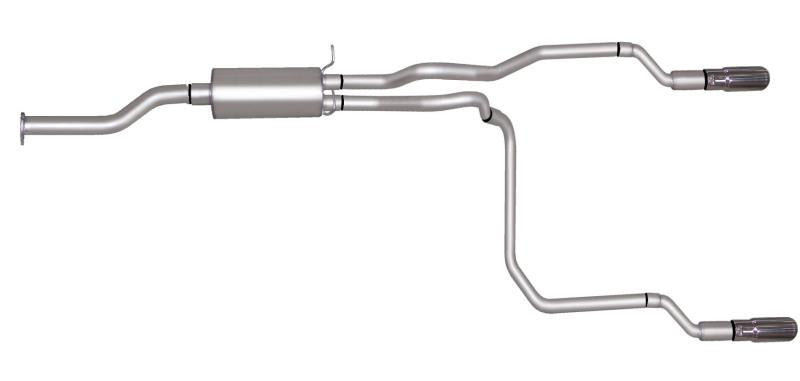 Gibson 96-97 Chevrolet S10 Base 2.2L 1.75in Cat-Back Dual Split Exhaust - Aluminized 5540 Main Image