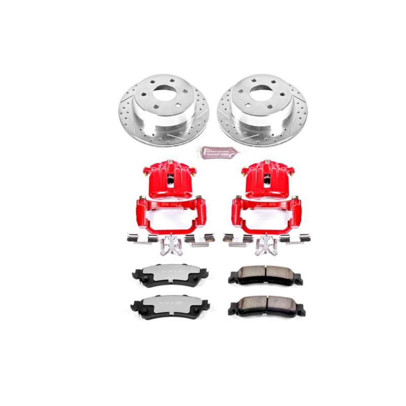 PowerStop PSB Z36 Truck & Tow Kit w/Cals Brakes, Rotors & Pads Brake Kits - Performance D&S main image