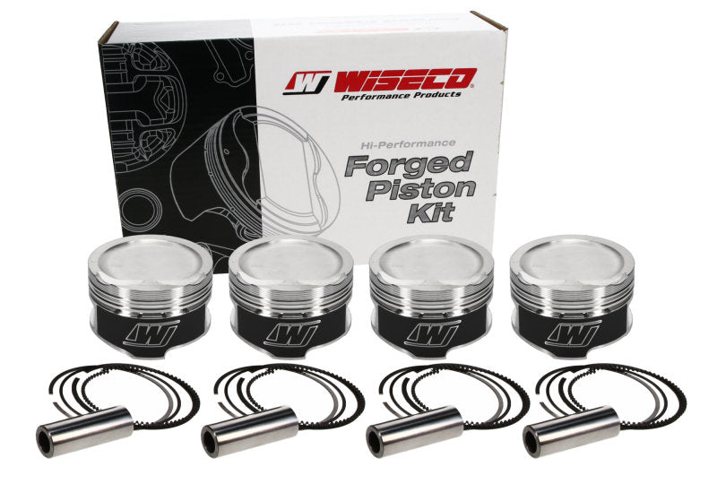 Wiseco Volks 2.0 9A 16v Dished -11cc Turbo 83.5 Piston Shelf Stock 6612M835